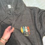 Charcoal Maui Hawaii Graphic Hoodie Gray Size M Photo 2