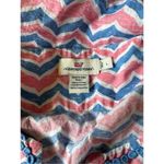 Vineyard Vines 100% cotton embroidered blue pink swim cover up size large Photo 1