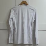 FIGS Ribbed Longsleeve Underscrub in White, Size Medium Photo 11