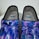 Dansko LT PRO Shoe Women 37 Slip-on Clogs Blue Crush Patent Walking Nursing Photo 3