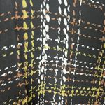 Lysse Tunic Top Womens Large Black Multicolor Printed V-Neck Long Sleeve Blouse Photo 4