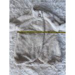 Cherokee Womens Faux Fur Jacket Cream Button Front S/P Small Petite Photo 4