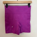 Lululemon - Sculpt Shorts Plum 6” Athletic Bike Short Workout CrossFit Gym Yoga Photo 3