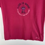 Life is Good  “If you Grill it,They´ll Come" Pink‎ T-Shirt Womens Medium Outdoor Photo 2