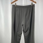 Lafayette 148 Italian Stretch Wool Meanswear‎ Pant in Grey Size 8 Gray Photo 3