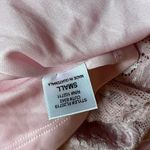 Pink Lace Lined High Neck Long Sleeved Blouse Top Size Small Photo 4