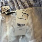 Tuckernuck Nwt  Blue stripe cinzia midi skirt‎ women’s size XXL Photo 5