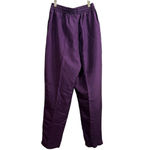 Vintage 100% Silk EVR Tracksuit Purple Size S Photo 4