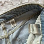 H&M Size 8 Light Blue Baggy Ripped Jeans Photo 1