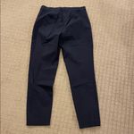 Theory  Navy Pull On Dress Pants Photo 2