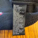 VTG Y2K 2000 Michael‎ Simon Black Cardigan Sweater Gardening Theme Sz Small S Photo 10