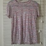 Lucky Brand  Small Light Pink Floral Tee Photo 0
