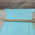 US Allfy Fashion Women's Azure Blue Slim Fit Midi T‎ Shirt Dress Size Large New Photo 6