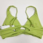 l*space L* Alia Bikini Top in Kiwi Green Size Small NWT Photo 3