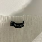 Nasty Gal  White Puff Sleeve Cropped Top Photo 3