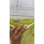 Vintage 90s Crossroads High Waist Denim Shorts Jorts size 26 chartreuse coastal Photo 2