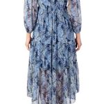 Joie  Parisian Paisley Printed Maxi Dress Photo 9