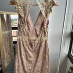 Hello Molly Pink Sparkly Mini Dress Photo 6