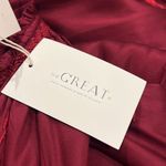 THE GREAT Ornament Embroidered Dress Dark red size XS NWT Photo 4