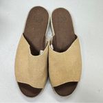 Deja Shoes Tan Hemp Slide Sandals Women’s 10 Casual Beachy Summer Vacation Flats Photo 5