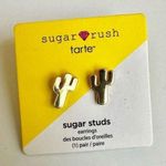 Sugar Rush Tarte dainty gold tone cactus stud earrings Photo 0