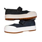 Keds  Women's Denim and White Platform Shoes Mary Jane Slip Ons Size 9 Hook‎ Loop Photo 2