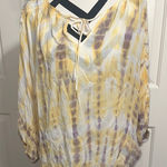 Young Fabulous and Broke  Eyelet Poet Blouse Photo 0