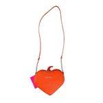 Betsey Johnson  Halloween XOGINGER Kitsch Pumpkin Orange Crossbody Bag Purse Photo 1
