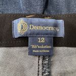 Democracy Luxe High Rise "Ab"solution Ankle Length Skinny Jeans Indigo Blue 12 Photo 5