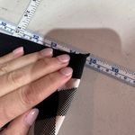 Ann Taylor Skater Skirt Picnic Plaid Gingham Size 4 Black & White Office Career Photo 9