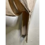 Aerie New  One Shoulder Midi Dress Size Large Tan Beige Photo 3