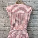 Rails Angelina Rose Stripe - Women’s XS Linen Blend Cap Sleeve Mini Dress Photo 9