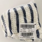 Madewell NWT  Crochet-Knit Crewneck Sweater Tank Bright Ivory Photo 4