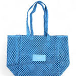 Dolce & Gabbana Light Blue Basket Weave Straw Shoulder Tote Bag Purse Paper Raffia Woven Measurement in pics Photo 0