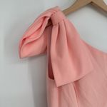 Gal Meets Glam Yvonne Dress One Shoulder Midi Dress Rose Quartz sz 6 Altered NWT Photo 4