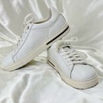 Birkenstock  Bend Sneaker Size 8/39 White Low Top Cork Leather Minimal Classic Photo 4