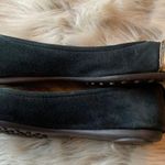 Tory Burch Pacey Driver Green Suede Snakeskin Cap Toe Ballet Flats Size 6.5 M Photo 1