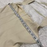 L'Academie L’academie Ashleigh Stretch Cotton Cargo Mini Dress in Khaki Beige XL Photo 3