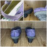 Vtg y2k El Naturalista funky purple heeled chunky Mary janes shoes strappy fun Size 8.5 Photo 3
