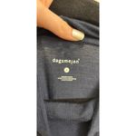 Dagsmejan Top Womens Medium Navy Nattwarm Thermal Merino Wool Cowl Neck Blue Photo 2