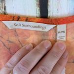 Soft Surroundings 🚫SOLD🚫 Orange Sheer Beaded Caftan or Swim Cover PL/PXL Photo 3