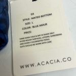 New Acacia Swimwear Costa Swim Bikini Mateo Botton Blue Leopard Print Large Photo 5