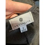 Socialite Womens Jumpsuit Spaghetti Strap Gray Casual Loungewear Size S Photo 4