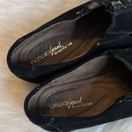 Natural Soul  by Naturalizer black Suede Leather Zip Up Comfort Shoes Size 8.5 Photo 3
