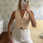 Avec Les Filles Vest Cream Photo 0