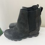 Sorel Joan Rhapsody Wedge Snow Boot Black Size 8.5 Photo 1
