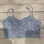 SheIn Periwinkle Color Lace Top Photo 0
