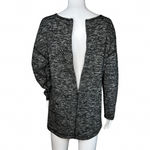 J. Crew Shirt Womens Small Gray Marled Zipper Sweatshirt Casual Everyday Lounge Photo 4