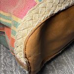 Tory Burch  Striped Canvas Tote Photo 2