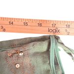 WD NY Green Gold Sequin Midi Skirt Whimsigoth Fairy Womens Size 10 Flowy BOHO Photo 10